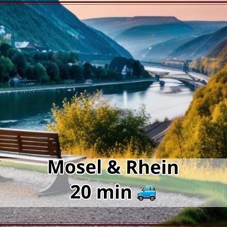 Smallsaigon Apartment Mit Guter Anbindung Zwischen Mosel Und Rhein Leiningen Dış mekan fotoğraf